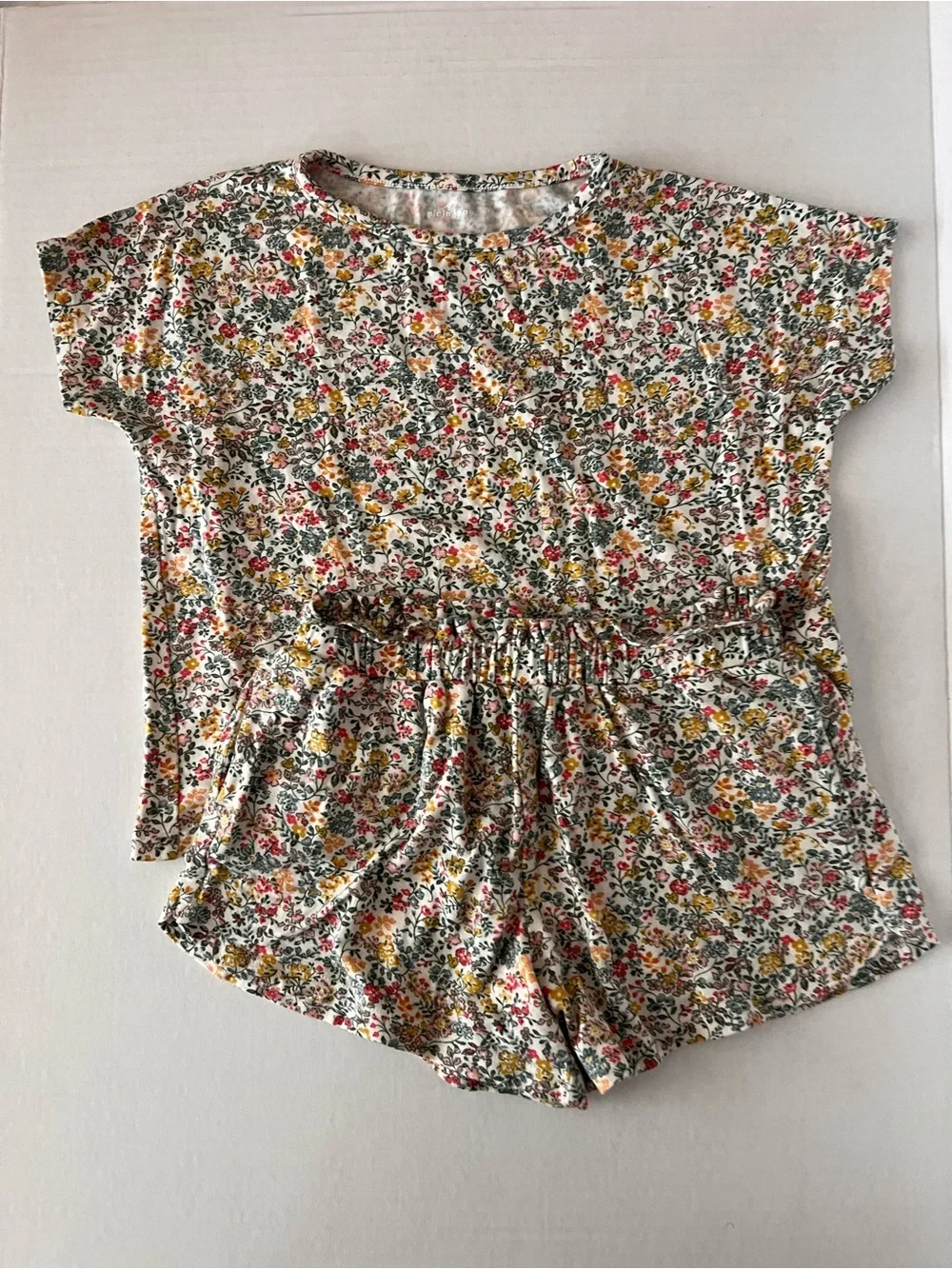 Plain Jane Kids Floral Short Set